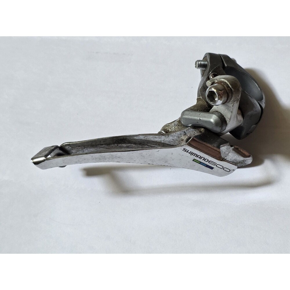 Shimano 600 FD-6400 Front Derailleur Tri Color Braze On Bike Replacement Part